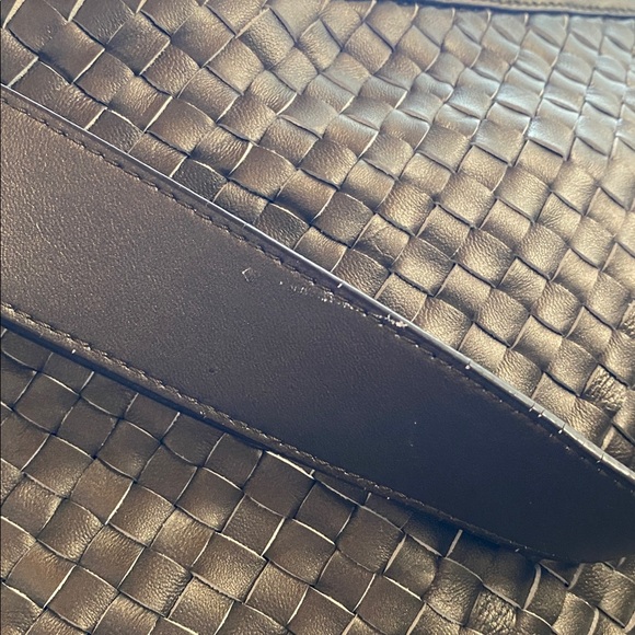 Danier leather woven purse - Picture 5 of 8